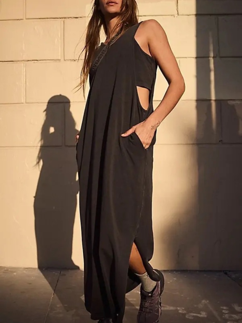 FP Movement Free People Hot Shot Twist Back Maxi Dress